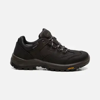 Grisport Walker Low Wandelschoenen Zwart Nubuck - Heren - Maat 39