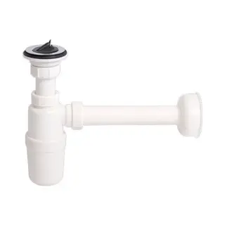 Best Design Adw Kunststof Plug En Beker Sifon 5/4 Inch Wit