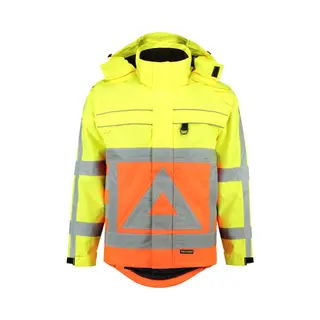 Tricorp 403001 Parka Verkeersregelaar - Fluo Oranje/Geel - 7XL