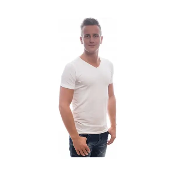 Petrol Industries Herren M-Bf-Vlycra T-Shirt, Per Pack Weiß (Bright White 0000), Medium (Herstellergröße, L) thumbnail