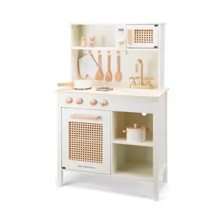 Woet New Classic Toys Spielküche Aus Holz - Rattan