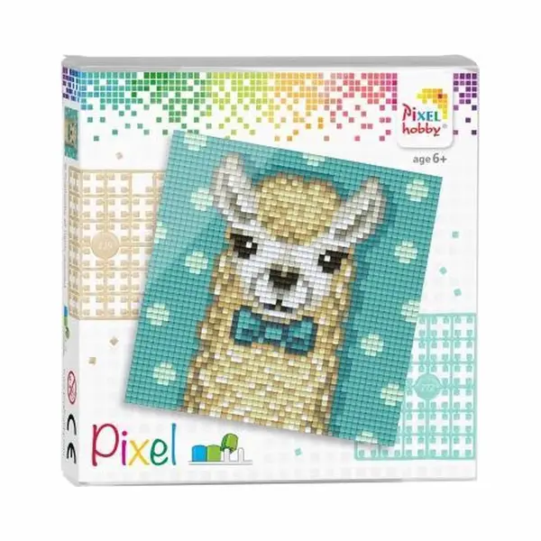 Pixelhobby Pixel Set Alpaca - Pixelhobby Classic Voor Kinderen Vanaf 6 Jaar thumbnail
