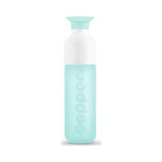 Dopper Original Trinkflasche Polar Blue 450ml - Bpa-freie Flasche, Auslaufsicher, Wiederverwendbar, Schmal, Leicht - Wasserflasche Für Sport,