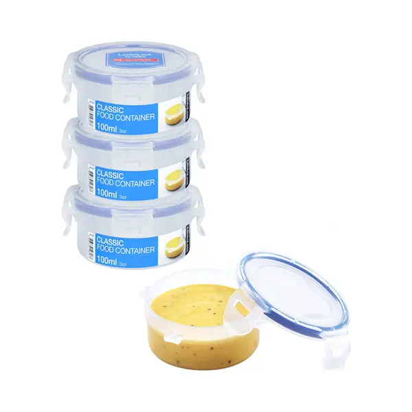 Lock&Lock (mini) Vershoudbakjes - Diepvriesbakjes - Bewaarbakjes - Bewaardozen - Sausbakjes Met Deksel - Dressing Bakje - Dressing To Go - Babyvoeding thumbnail