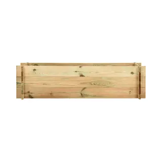 VidaXL Pflanzkübel Hochbeet Kiefernholz Imprägniert 120 Cm