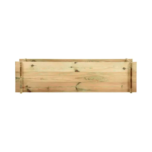 VidaXL Pflanzkübel Hochbeet Kiefernholz Imprägniert 120 Cm thumbnail