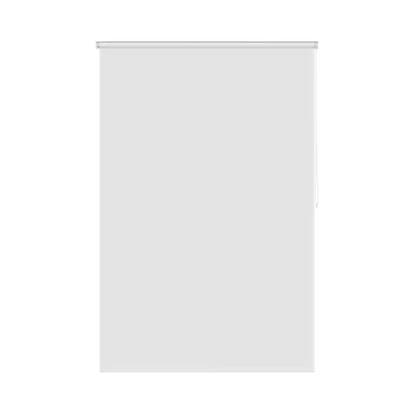 VidaXL Shower Roller Blind, Sleek White, Water-Resistant & Translucent Bathroom Curtain Alternative, Easy To Install, Made Of Eva - 160x240 Cm thumbnail