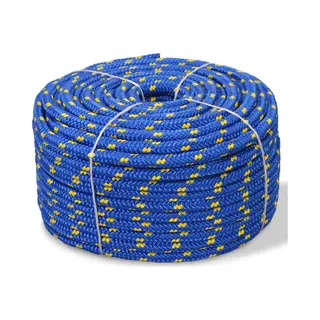 VidaXL Boot Touw 16 Mm 50 M Polypropyleen Blauw