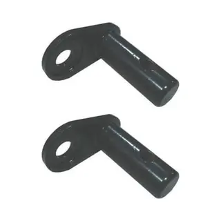 Bicycle Trailer Couplings 2 Pcs Vidaxl