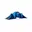 donkerblauw en blauw