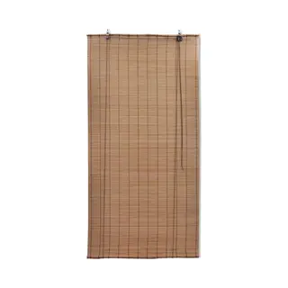 Brown Bamboo Roller Blinds 120 X 220 Cm Vidaxl