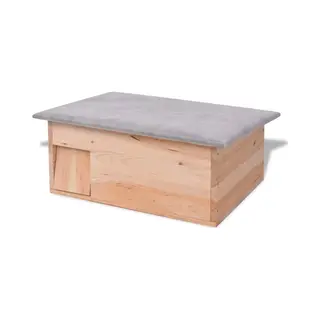 VidaXL Hedgehog House 45 x 33 x 22 cm Wood