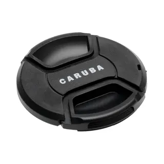Caruba Clip Cap lensdop 27mm Objektivdeckel Digitalkamera 2,7 cm Schwarz