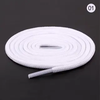 2 Paar Witte Ronde Schoenveters 120 Cm – Stevige Duurzame Veters