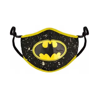 Dc Comics Batman Masker Logo Zwart/Geel