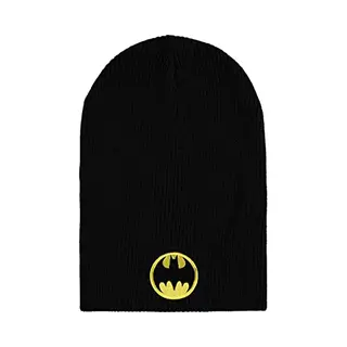 Difuzed Batman Logo Unisex Beanie - Zwart - Standard