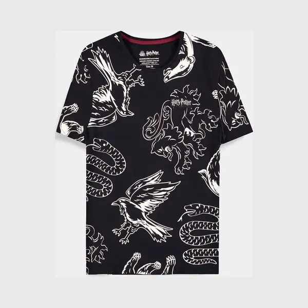 Difuzed Harry Potter Wizards Unite All Over Print T-Shirt Zwart - Xl thumbnail