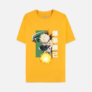 Difuzed My Hero Academia - Bakugo Katsuki Heren T-shirt - Xl - Oranje