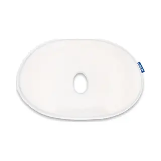 Luvion® Baby Hoofdkussen Wit - Speciaal Baby Kussen Met Ergonomische Vormgeving Biedt Bescherming Tegen Het Ontwikkelen Van Een Plat Achterhoofd