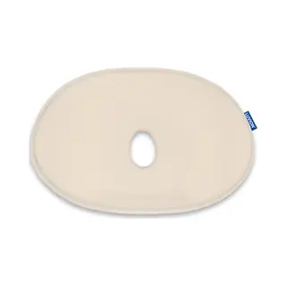 Luvion® Baby Hoofdkussen Zand Beige - Speciaal Baby Kussen Met Ergonomische Vormgeving Biedt Bescherming Tegen Het Ontwikkelen Van Een Plat