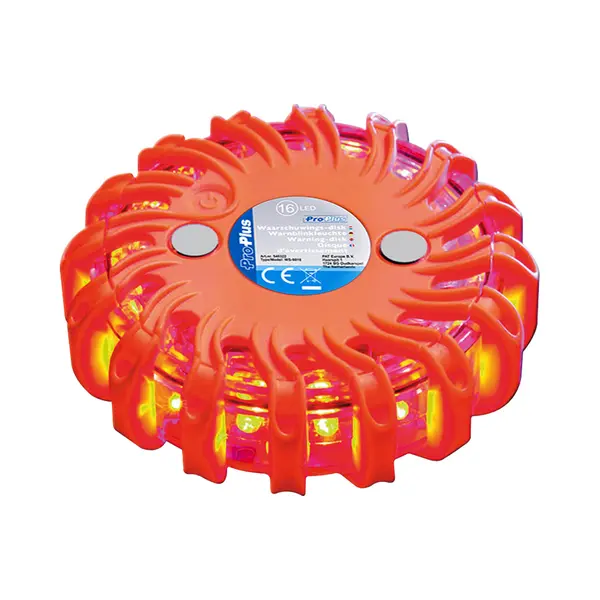 ProPlus Waarschuwings-disc 16LED Oranje thumbnail
