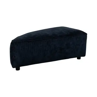 Zuiver Hunter Bank Element Rond Hoek Links Navy
