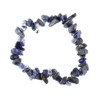 Ruben Robijn Edelsteen Armband Sodaliet - Aarding & Reiniging