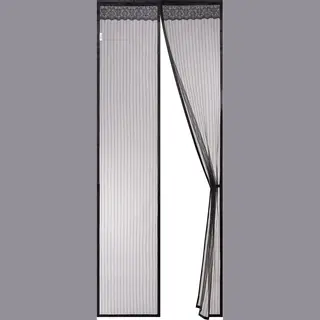 O'daddy O’Daddy® Deurgordijn – Vliegengordijn - Magnetisch - Deurhor Deluxe 92 X 230 Cm – Zwarte Hor – Horgordijnen