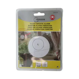 Benson Alarm Vibratie Melder - Glasbreuk Melder
