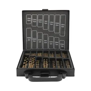 Hofftech Uitgebreide Hss Borenset - Cobalt Coating - 101-delig - Inclusief Stevige Koffer