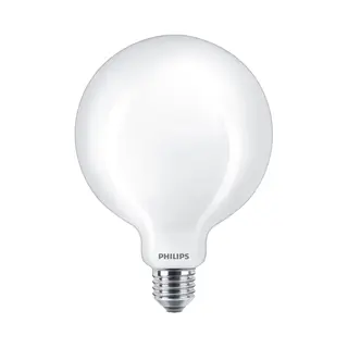 Philips by Signify Philips Filament-Lampe, Milchglas, 60W G120 E27