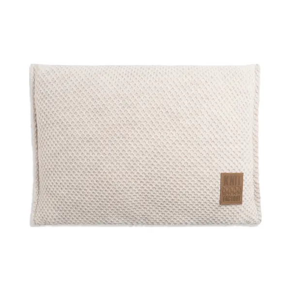 Knit Factory - Lynn Kissen - Beige - 60x40 Cm thumbnail