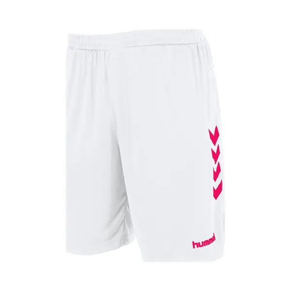 Hummel - Memphis Shorts - Sportbroek - Maat 140 - Wit thumbnail