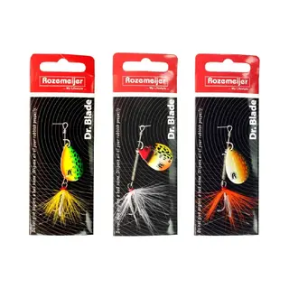 Rozemeijer Dr. Blade 5Gr Size 4 Spinner - Speckled Hot Pike