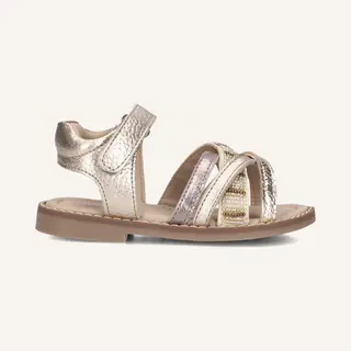 Ton & Ton Meisjes Platte Sandalen - Ingrid - Rosegoud - - Platte Zool - Maat 33