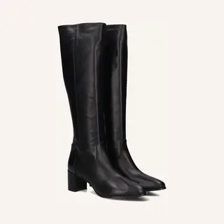 Notre-V 8591 Laarzen - Leer - Dames - Zwart - Maat 37