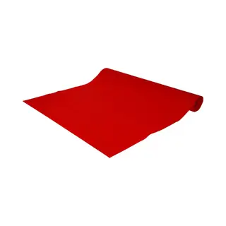 Rode Loper - 450 X 50 Cm - Polyester Vilt - Gala/bruiloft/red Carpet Feesten