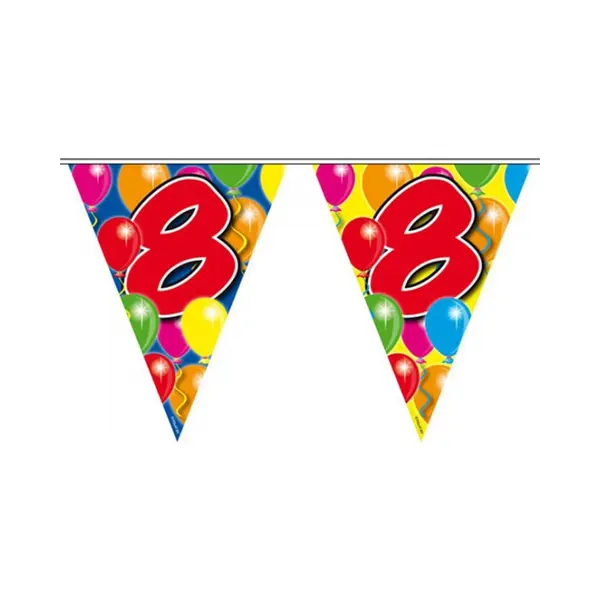 Folat - Vlaggenlijn 8 Jaar Ballonnen (10 Meter) thumbnail