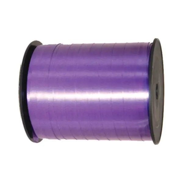 Cadeau Lint - Paars - 500 Meter - Lint - Cadeaulinten Rol - Decoratielint - Striklint - Inpaklint - Geschenklint thumbnail