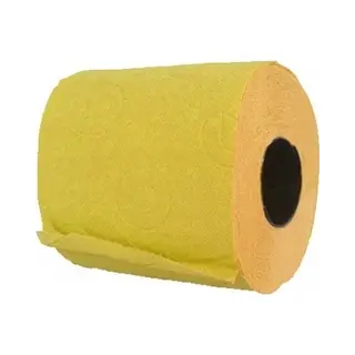 Renova Cadeau Toiletpapier Rol 140 Vellen - Geel - Feestartikelen Decoratie - Wc-papier/pleepapier