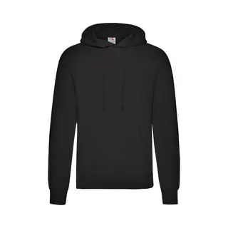 Fruit Of The Loom Sweater - Met Capuchon - Zwart - Volwassenen - Hoodie L