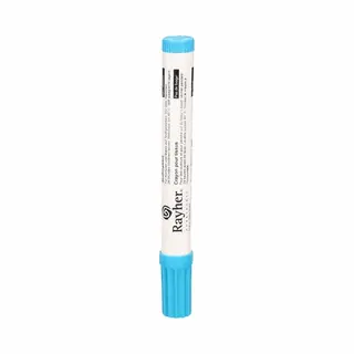 Rayher hobby materialen Rayher Textielstift - Dikke Punt - Blauw - 2-4 Mm - Tekenen/knutselen - Kleding Beschrijven