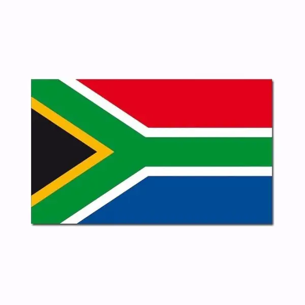 Zuid Afrikaanse Vlag Met 2 Gratis Zuid Afrika Stickers thumbnail