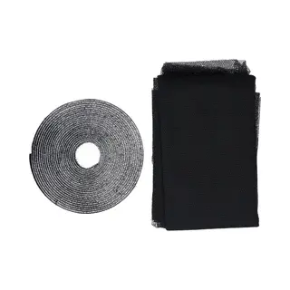 Guard And Care Horrengaas - Voor Ramen/raamhor - 150 X 130 Cm - Zwart