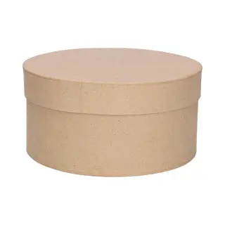 Ronde Bruine Hobby Knutselen Doos - Dozen Van Karton - 30 X 15 Cm - Cadeauverpakking - Hoeden Box