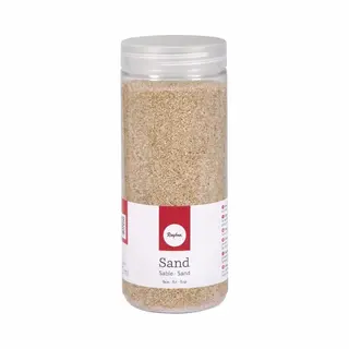 Rayher hobby materialen Rayer Hobby Fijn Decoratie Zandkorrels - Beige - 475 Ml - Zandkorrels - Knutselmateriaal