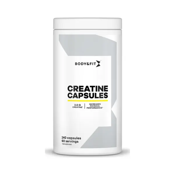 Body&Fit Creatine Capsules 240 Capsules thumbnail
