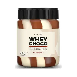 Body & Fit Whey Choco - Chocoladepasta Met 21.4% Whey Eiwit - Duo Swirl
