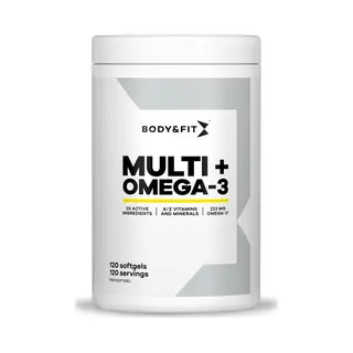 Body&Fit Multi+Omega-3 120 Softgels