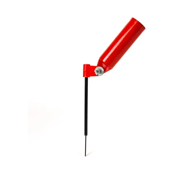 X2 Kokersteun -Hengelsteun - Compact - Opklapbaar - Rood thumbnail
